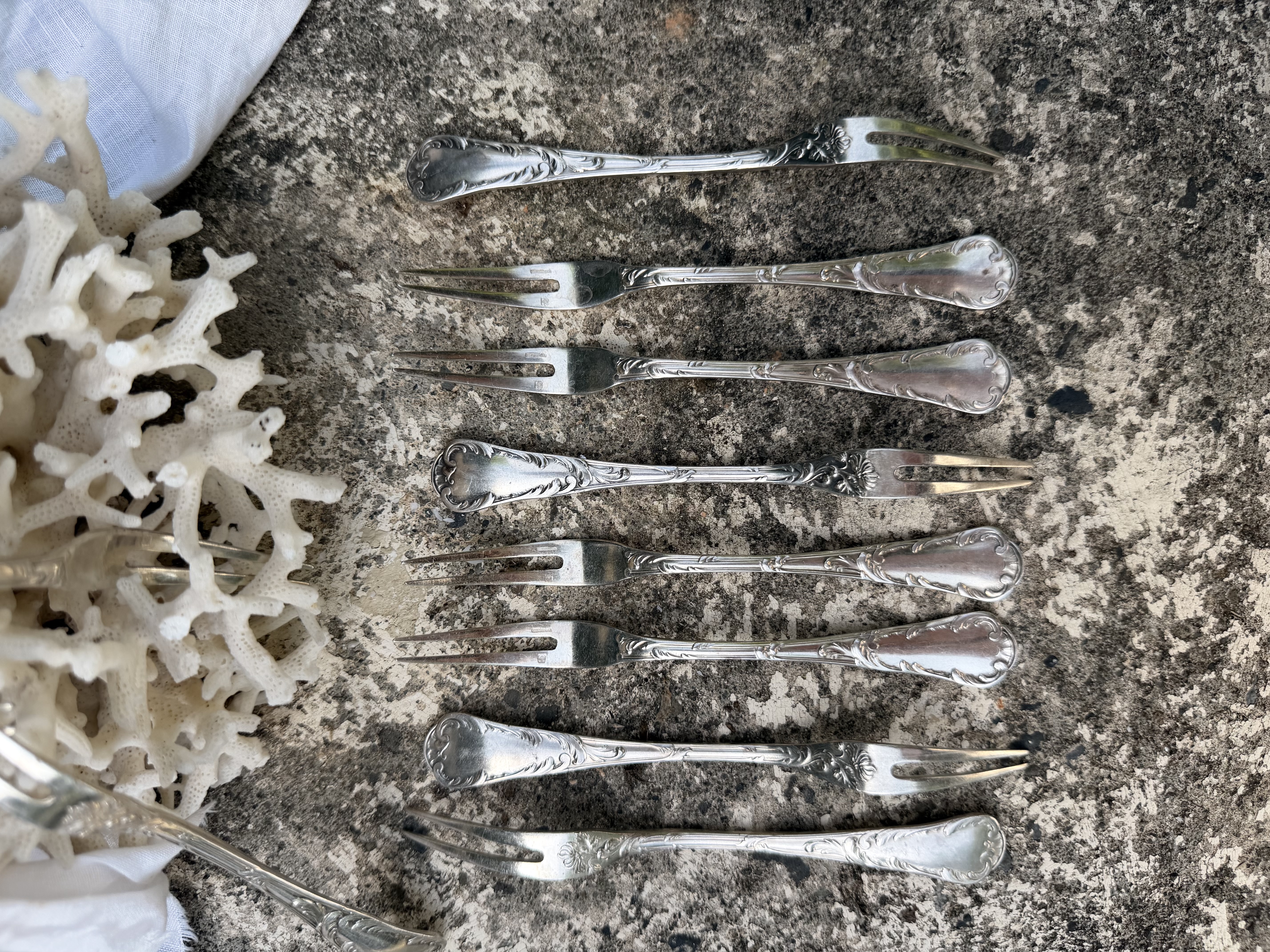 Christofle Louis XV Style Forks
