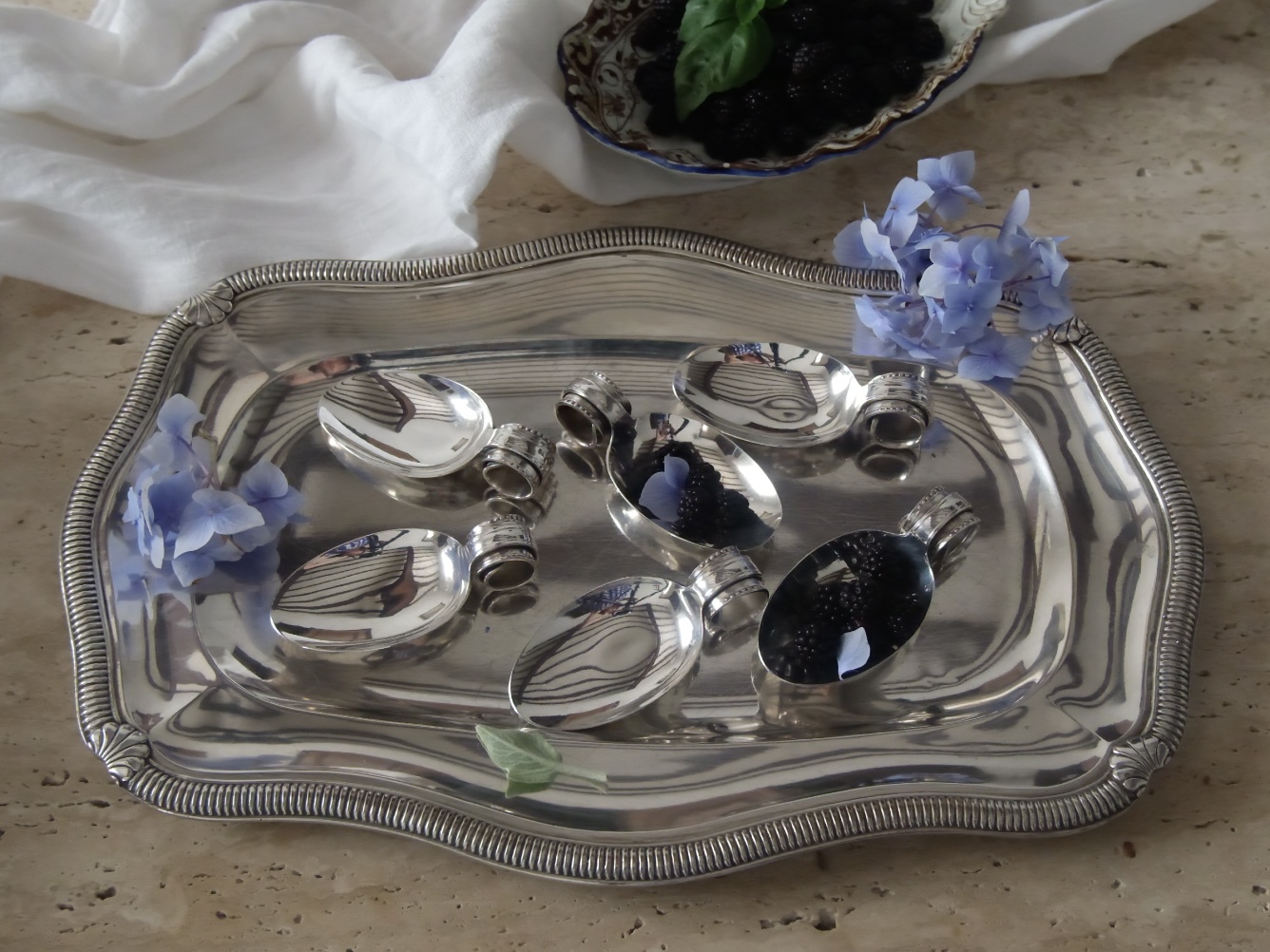 Silver-Plated Tasting Spoons